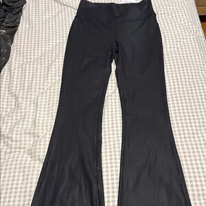 Elegant Black Flare Women's Pants
